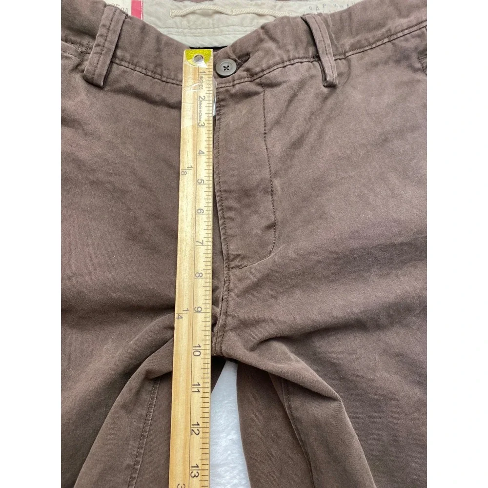 Gap Khakis Mens 35x34 Relaxed Fit Brown Cotton Chino Pants 410042-02-2 Spr 07‎
